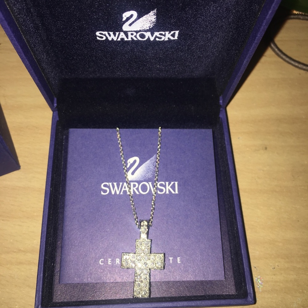 Swarovski Crystal Cross Pendant